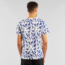 Dedicated | T-shirt Stockholm Blue Birds - Whisper White 