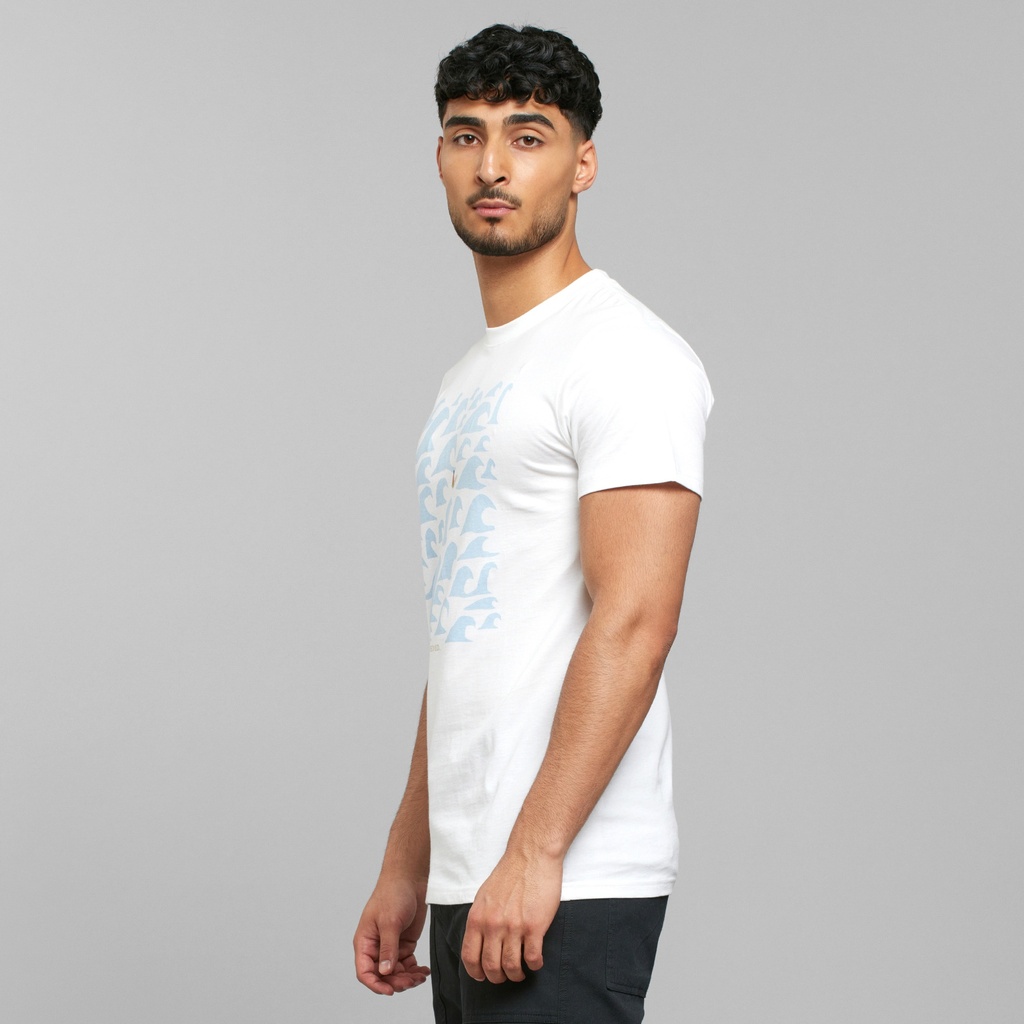 Dedicated | T-shirt Stockholm Lone Surfer - White