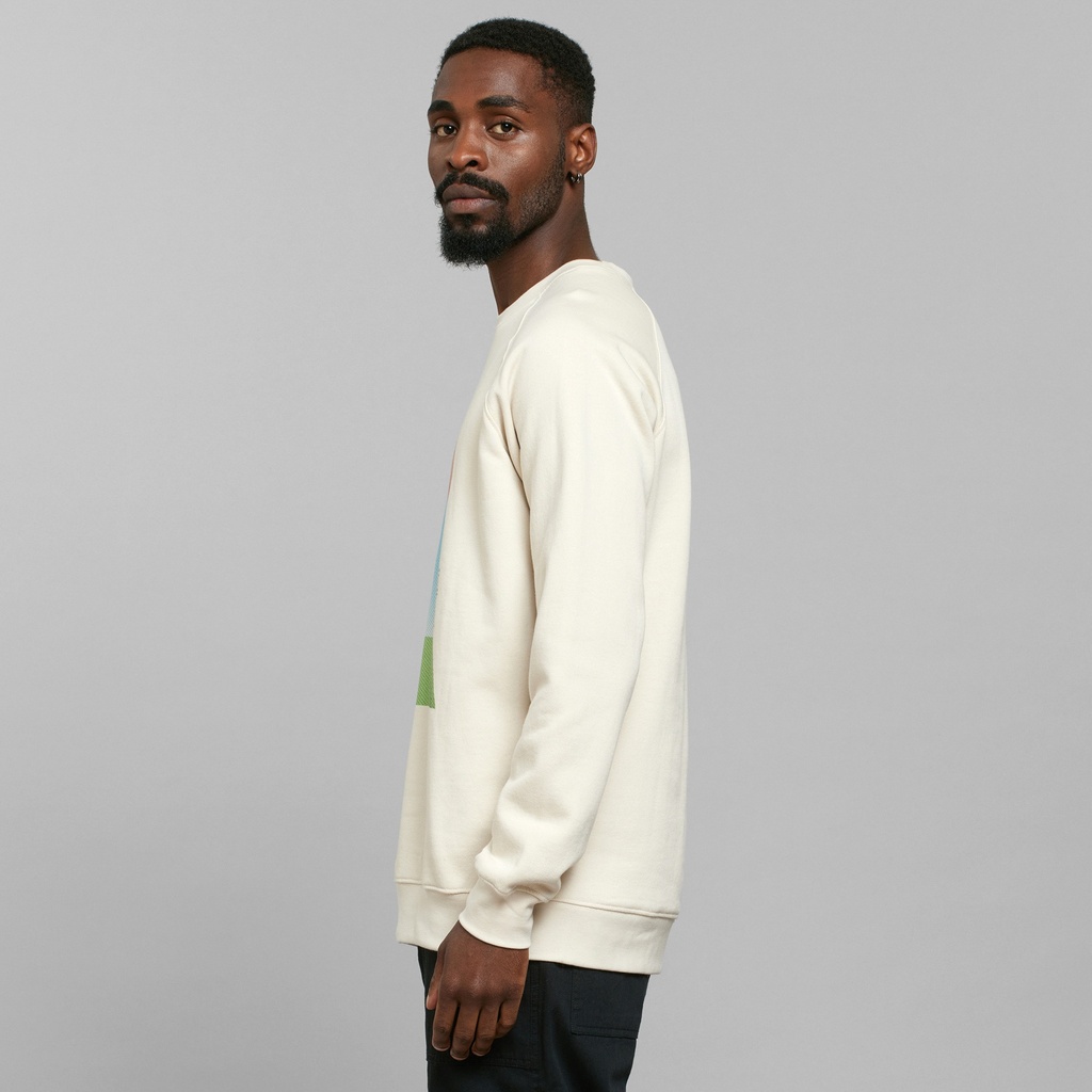 Dedicated | Sweat Malmoe Tent Sunset - Oat White 