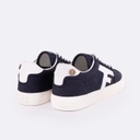 FAGUO | Baskets Homme en coton Walnut - Navy
