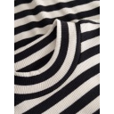 Knowledge Cotton Apparel | Top rayé - black/white 