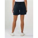 Knowledge Cotton Apparel | Short Reborn - Overdyed Black 