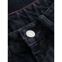 Knowledge Cotton Apparel | Short Reborn - Overdyed Black 