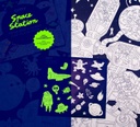 Omy | Poster a colorier avec Stickers - Station Spatial