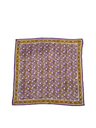 BONHEUR DU JOUR | Foulard Foulard imprimé fleurs indiennes Foulard ” Absynthe Purple