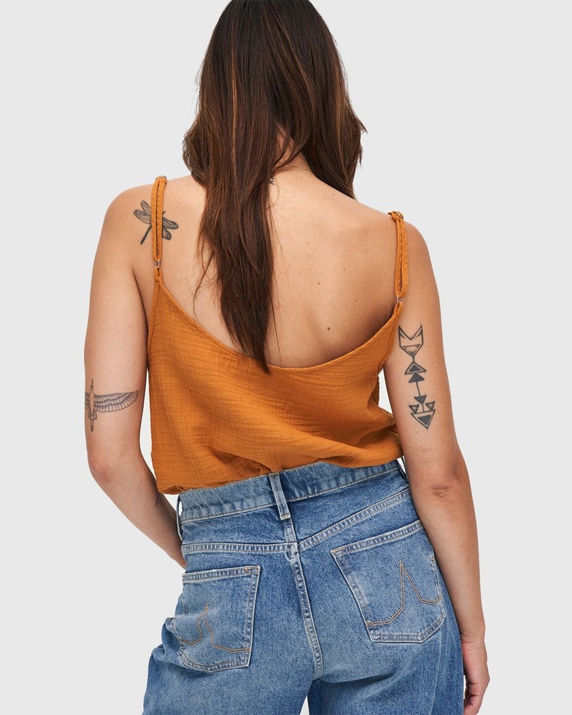 Kuyichi | Taylor Top en lin - White