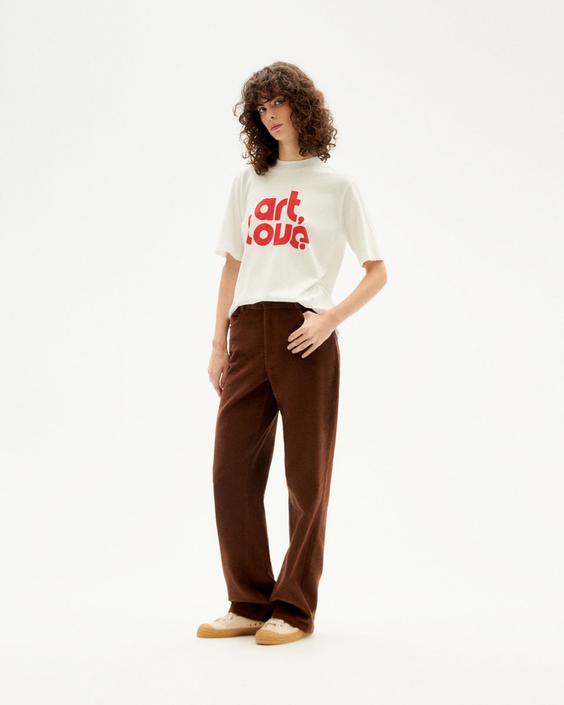 Thinking Mu | T-shirt Mock Art &amp; Love - Snow White