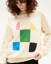 Thinking Mu | Sweatshirt Space Wanda - Ivory