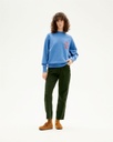 Thinking Mu | Sweatshirt Fantine 2 hearts - Blue