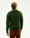 Thinking Mu | Pull Tricoté Helio - Dark Green