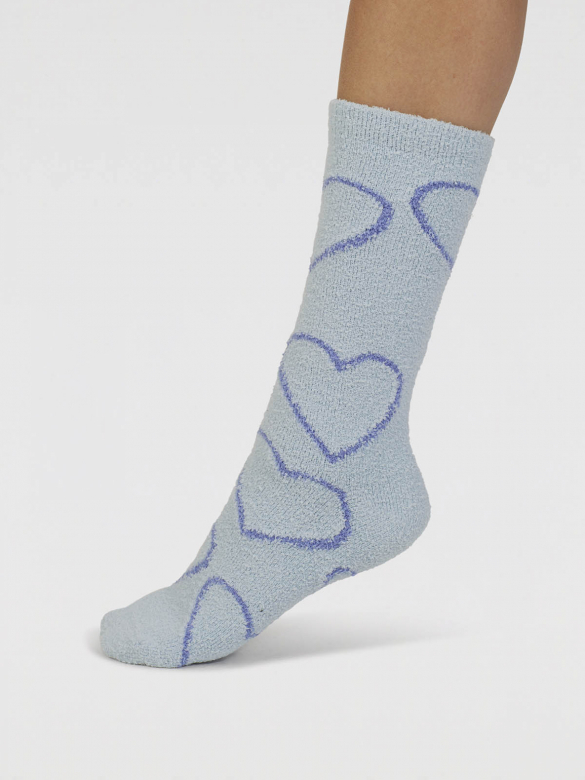 Thought | Chaussettes Fluffy - Chambray Blue 