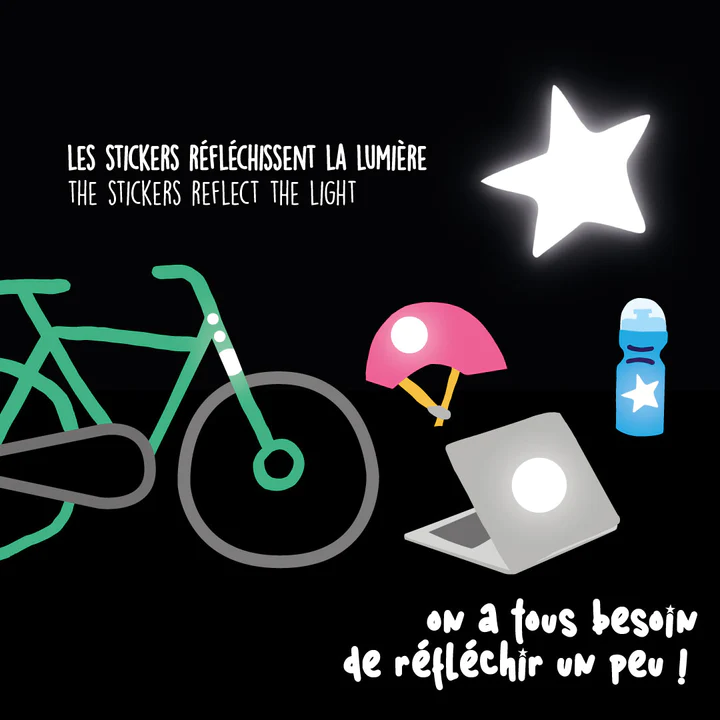 Rainette | Stickers reflechissants | Flower