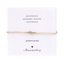 A Beautiful Story | Bracelet Iris Aventurine gold