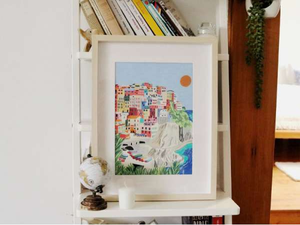La Petite Epicerie | Coffret peinture au numéro - New York par Hoglet and co