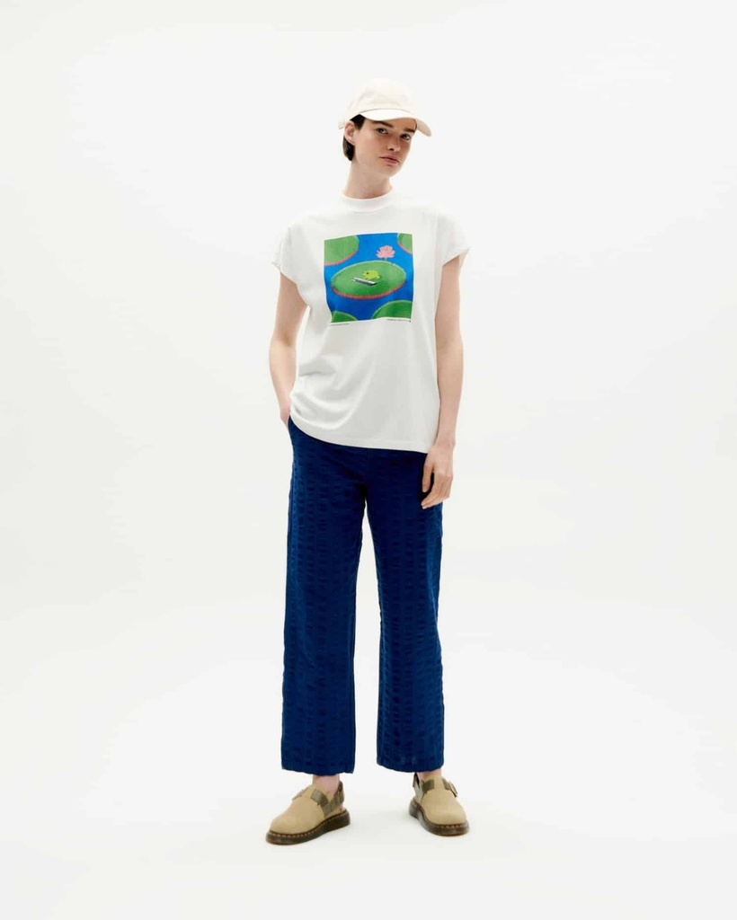 Thinking Mu | T-shirt Chanvre et Coton Clavel - Ivory 