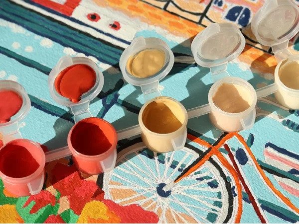 La Petite Epicerie | Coffret peinture au numéro - New York par Hoglet and co