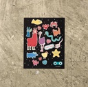 Rainette | Stickers reflechissants - petits monstre