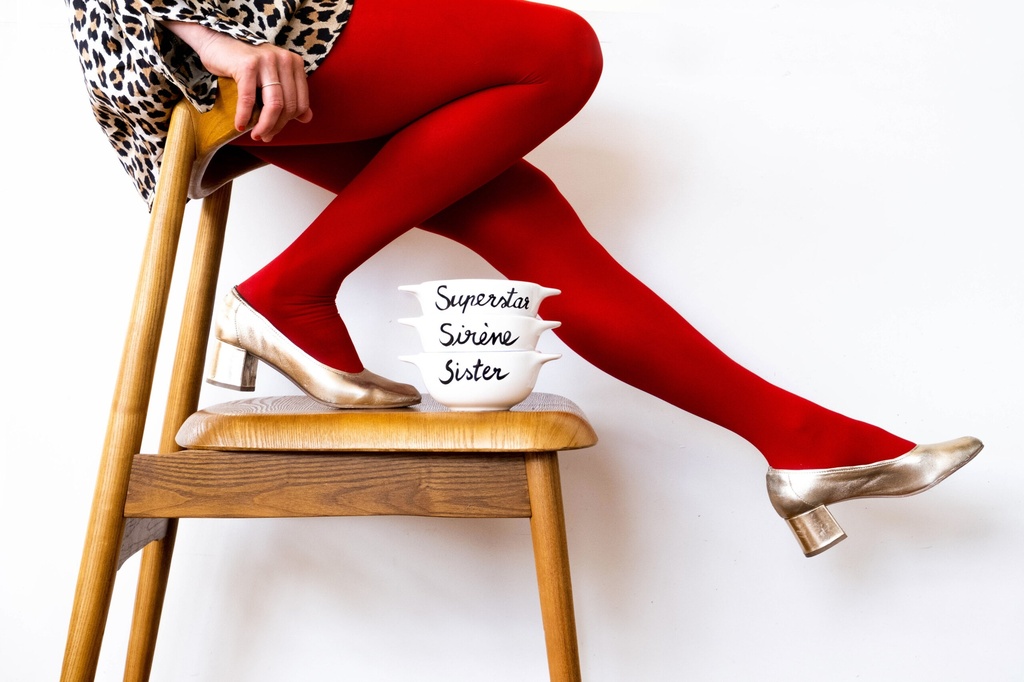 PIED DE POULE - Mug Duralex - "RETRO" VERT