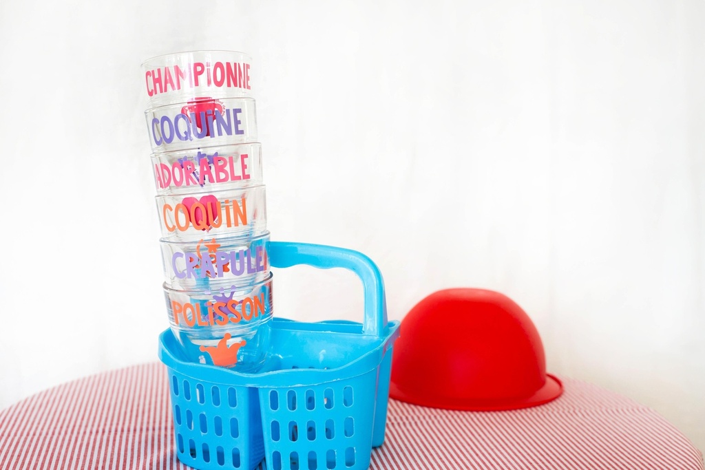 PIED DE POULE - Mug Duralex - "RETRO" VERT