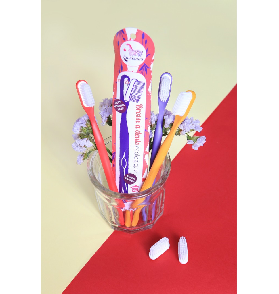 Brosse à dents rechargeable - Souple - Rouge