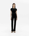 THINKING MU | Top Black rue - Black 