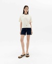 THINKING MU | T-shirt Sol sol Lucia - White