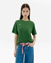 THINKING MU | SOLSOL DILL LUCIA TEE - FEMME -GREEN
