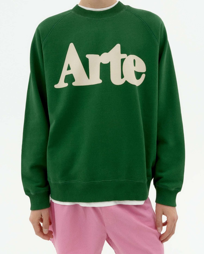 THINKING MU | Sweatshirt Arte Dill - Green