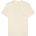 Knowledge Cotton Apparel  | T-shirts Regular single jersey hik printed - Egret
