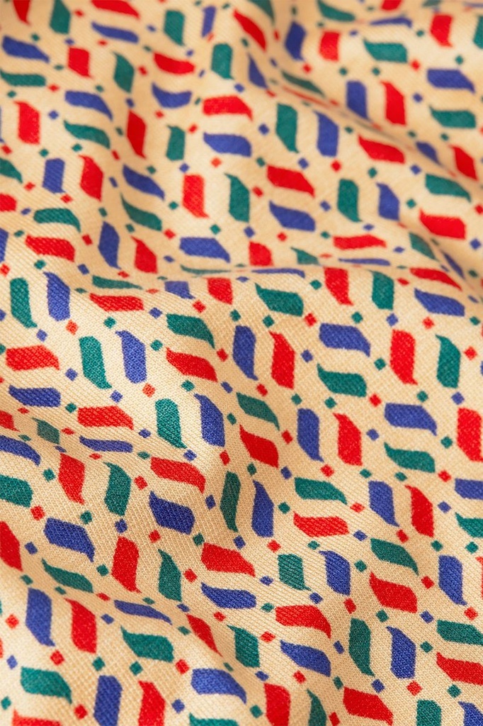 KING LOUIE | Top Cocolupa col V - Chino Cream