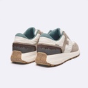 FAGUO | Basket Limwood Suede - Ecru et blanc