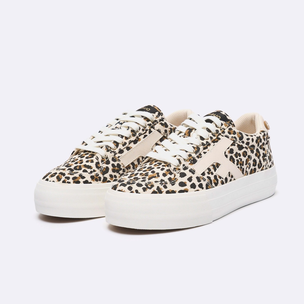 FAGUO | WALNUT PLATFORM  COTTON - FEMME - BEI00