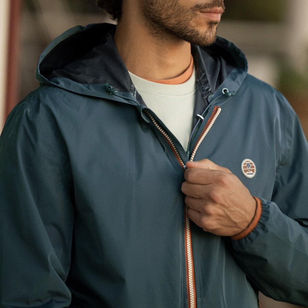 FAGUO | Veste imperméable Carnoet - bleu