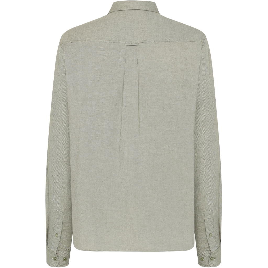 KNOWLEDGE | Chemise en coton biologique - Olive