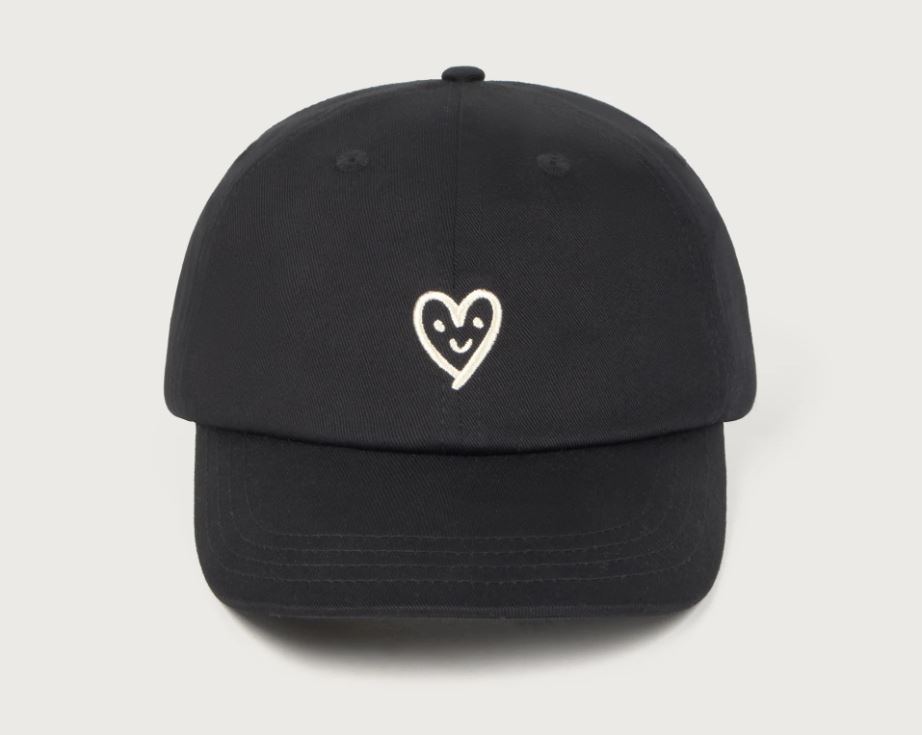 THINKING MU | Casquette Chris Coeur - noir