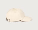 THINKING MU | Casquette Chris Coeur - ecru