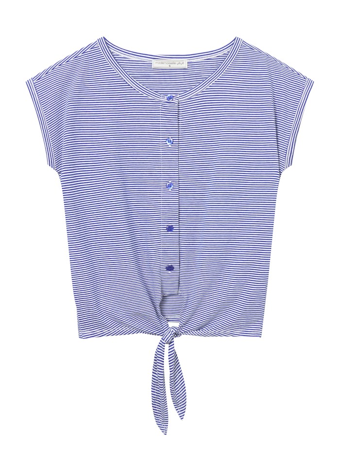 MADEMOISELLE YEYE | T-shirt Stripe It Up - Blue