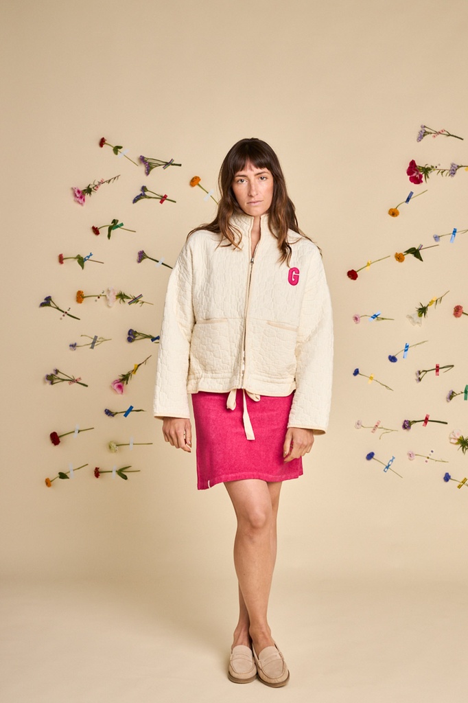 GRAINE | Veste matelassée Renaître - Vanille