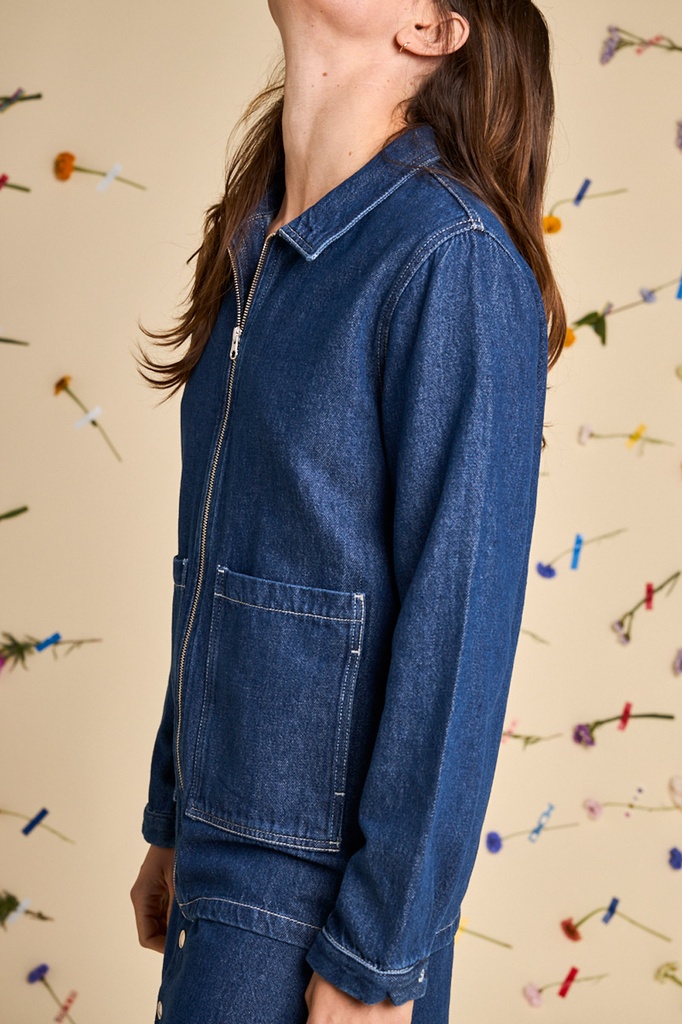 GRAINE | Veste Denim Naître