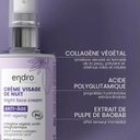 Endro | Crème visage de nuit collagène certifiée biologique