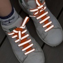 Rainette | Lacets reflechissants - Orange