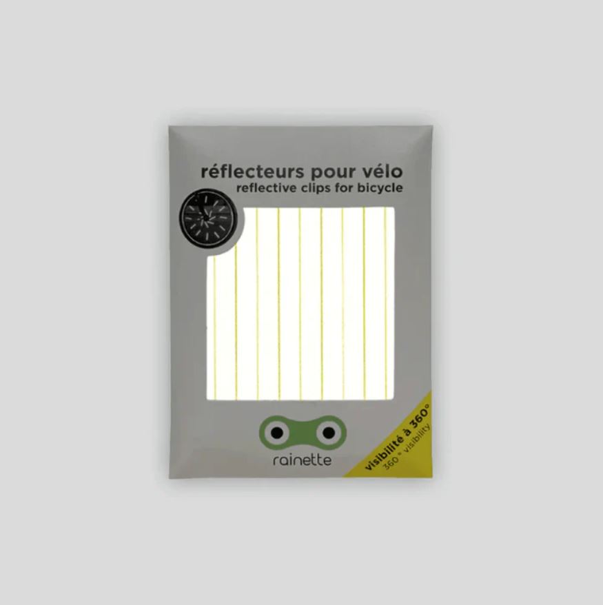 Rainette | Réflecteurs pour vélo - Jaune