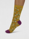 THOUGHT | Chaussettes femme Mapel Floral - Lichen green