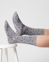 THOUGHT | Chaussettes homme Dotty - Grey marl