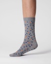THOUGHT | Chaussettes homme Dotty - Grey marl