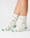 THOUGHT | Chaussettes femme Vegetable - Stone white