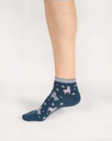 THOUGHT | Chaussettes femme mi-hautes Llama - Lake blue