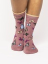 THOUGHT | Coffret chaussettes femme Flower &amp; Butterfly - Blue/Green/Purple/Grey
