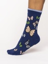 THOUGHT | Coffret chaussettes femme Flower &amp; Butterfly - Blue/Green/Purple/Grey