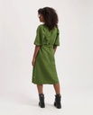 Kuyichi | Robe May en lin et coton biologique - Green